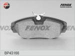 Колодки тормозные OPEL Vivaro (01-) передние (4шт.) FENOX