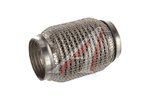 Гофра глушителя 55х120 трехслойная WIRE MESH нержавеющая сталь CBD