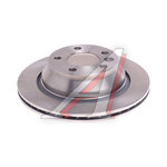 Диск тормозной VW Touareg (03-10) задний (1шт.) KORTEX