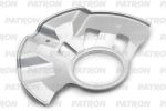 Кожух MAZDA 6 (02-07) диска тормозного переднего правый PATRON