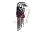 Набор ключей TORX T10-Т50 Г-образных 9 предметов THORVIK