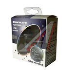 Лампа 12V H4 60/55W P43t +150% до 3600K (2шт.) Hyper Vision EXCELITE