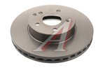 Диск тормозной MERCEDES C (W204) передний (1шт.) BREMBO