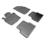 Коврик салона VW Tiguan (11-) полиуретан черный (4 предм.) NORPLAST