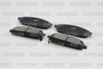 Колодки тормозные JEEP Cherokee (99-10) передние (4шт.) PATRON