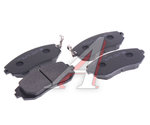 Колодки тормозные SUBARU Forester,Impreza передние (4шт.) HSB