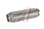 Гофра глушителя 55x250 в оплетке interlock (класс CBD-A) нержавеющая сталь CBD