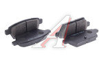 Колодки тормозные MAZDA 6 (05-) задние (4шт.) HSB