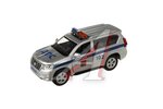 Модель автомобиля TOYOTA PRADO (полиция) металлическая (свет, звук) ТЕХНОПАРК