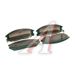Колодки тормозные SSANGYONG Rexton (02-),Kyron (05-),Actyon (05-) передние (4шт.) OE