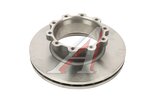 Диск тормозной SCANIA 4 series,P,G,R,T передний (1шт.) DON