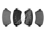 Колодки тормозные PEUGEOT Expert CITROEN Jumper (16-) задние (4шт.) SANGSIN