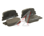 Колодки тормозные TOYOTA Camry,Corolla (01-01) (1.8 VVTi) задние (4шт.) HSB