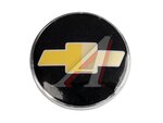Заглушка литого диска CHEVROLET чер окан.зол 59-64