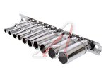 Набор головок торцевых 1/4" 10 предметов OMBRA