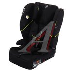 Автокресло детское 9-36кг (I-II-III) 0.9-12лет total black FIXER HAPPY BABY