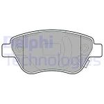 Колодки тормозные OPEl Corsa C,D передние (4шт.) DELPHI