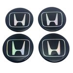 Эмблема диска колесного "Honda" (6см) металл комплект 4шт. MASHINOKOM