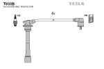 Провод высоковольтный HYUNDAI Accent (02-05) (4шт.) TESLA