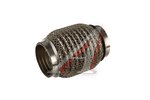 Гофра глушителя 45х100 трехслойная WIRE MESH нержавеющая сталь CBD