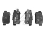Колодки тормозные SUZUKI SX4 (06-) задние (4шт.) TRW