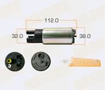 Насос топливный TOYOTA Yaris (99-05) MASUMA