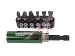 Набор бит 1/4" PH1-3 с держателем 7 предметов WHIRLPOWER