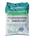 Прикормка всесезонная DUNAEV гранулы Карп Чеснок