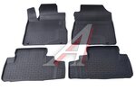 Коврик салона HONDA CR-V 4 (12-16) резина черный (4 предм.) SEINTEX