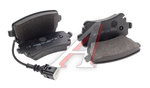 Колодки тормозные VW T5 (03-),Multivan (03-) задние (с датчиком) (4шт.) HSB
