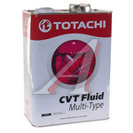 Масло трансмиссионное TOTACHI ATF CVT MULTI-TYPE красное синт.4л
