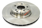 Диск тормозной MERCEDES E (W211) передний (1шт.) KORTEX