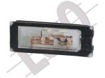 Фонарь освещения знака номерного PEUGEOT Boxer (07-) CITROEN Jumper (07-) заднего LORO