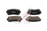 Колодки тормозные KIA Optima (15-) задние (4шт.) HAGEN SANGSIN