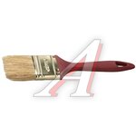 Кисть плоская 25мм (1") натуральная щетина ЗУБР