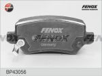 Колодки тормозные OPEL Astra G,H,Zafira A задние (4шт.) FENOX