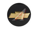 Заглушка литого диска CHEVROLET чер.золото 76-83