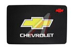 Коврик на панель приборов противоскользящий 19,5х13см CHEVROLET