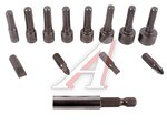 Набор бит-головок 1/4" 13 предметов