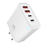 Устройство зарядное в розетку 2USB + 2 Type C 65Вт. MORE CHOICE