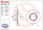 Диск торм. BREMBO 09.5004.10 HYUNDAI ACCENT 1шт