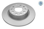 Диск тормозной VW Passat (05-),Tiguan AUDI A3 SKODA Superb (08-) задний (1шт.) MEYLE