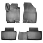 Коврик салона CHANGAN CS35 Plus (19-) 3D полиуретан черный (4предм.) NORPLAST