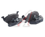 Колодки тормозные VW Golf 4 AUDI A3 (96-) SKODA Oсtavia (96-) передние (с датчиком) (4шт.) HSB