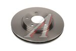 Диск тормозной NISSAN Juke (10-) передний (1шт.) BSG