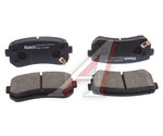 Колодки тормозные HYUNDAI Creta (16-) задние (4шт.) MANDO