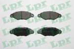 Колодки тормозные PEUGEOT Boxer CITROEN Jumper FIAT Ducato (02-) передние (4шт.) LPR