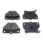 Колодки тормозные TOYOTA Yaris (06-) задние (4шт.) CTR