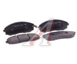 Колодки тормозные HYUNDAI Starex H-1 (-02) передние (4шт.) HSB