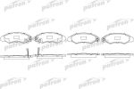 Колодки тормозные SUZUKI Swift (89-05) передние (4шт.) PATRON